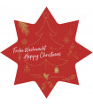 Weihnachtsstern - Postkarte