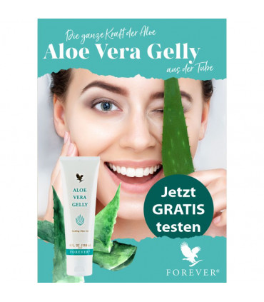 Produktmusterkarte ALOE VERA GELLY
