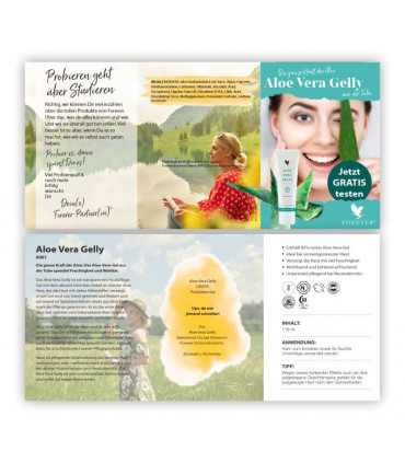 Produktmusterkarte ALOE VERA GELLY