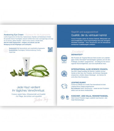 Targeted Skincare - Broschüre
