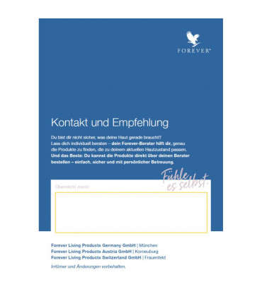 Targeted Skincare - Broschüre