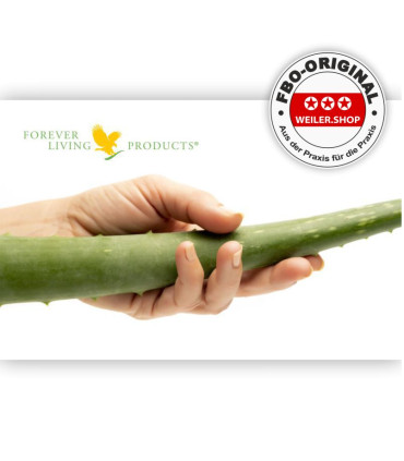 Aloe Geschenk - Visitenkarte