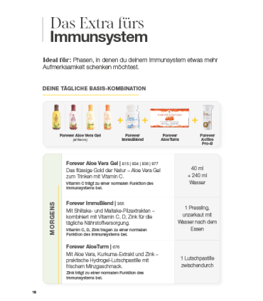 Broschüre „Dein Immunsystem“