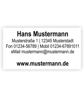 Adressetiketten MAXI