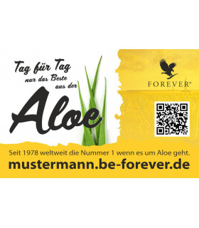 Tag für Tag Aloe - Visitenkarte